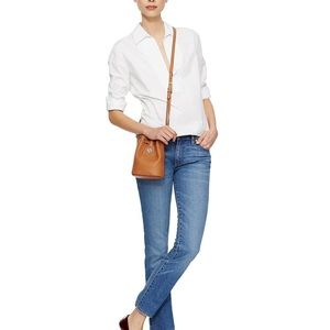 Tory Burch Brody Mini Bucket Bag in brown